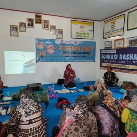 Dinas Sosial P3AP2KB Kabupaten Banjar Sosialisasikan Program Dapur Sehat untuk Atasi Stunting